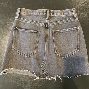 AGOLDE Women’s Denim Mini Skirt